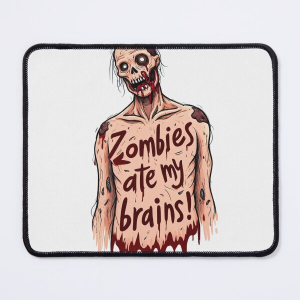 Item preview, Zombies ate my brains  designed and sold by Vintage Designs +.