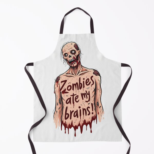 Item preview, Zombies ate my brains designed and sold by Vintage Designs +.