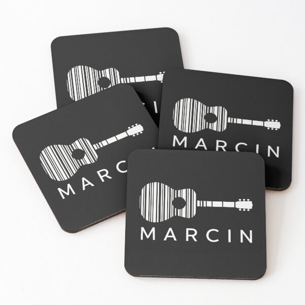 Item preview, Marcin Guitar Barcode Minimalist Music Design designed and sold by Anniko Art Studio.