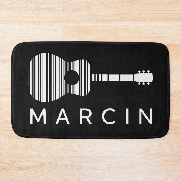 Item preview, Marcin Guitar Barcode Minimalist Music Design designed and sold by Anniko Art Studio.