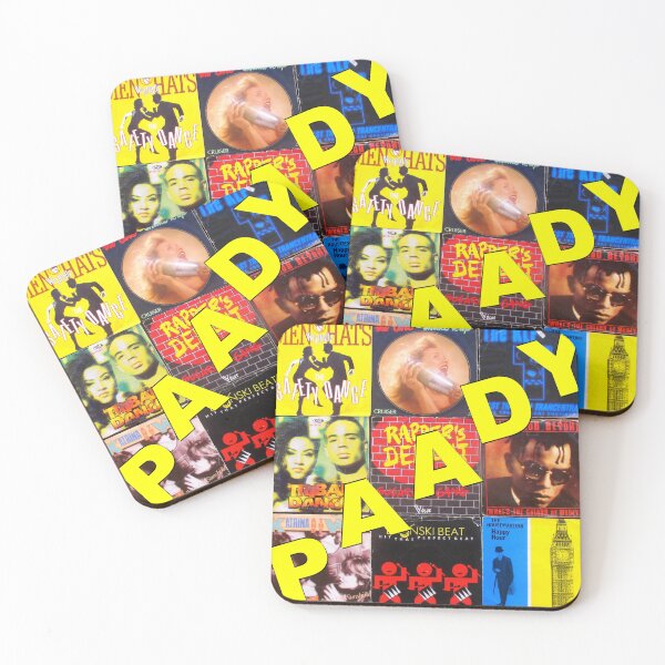 Item preview, Nine 45rpm vinyl singles with PAADY lettering designed and sold by ZoffArt-Shop.