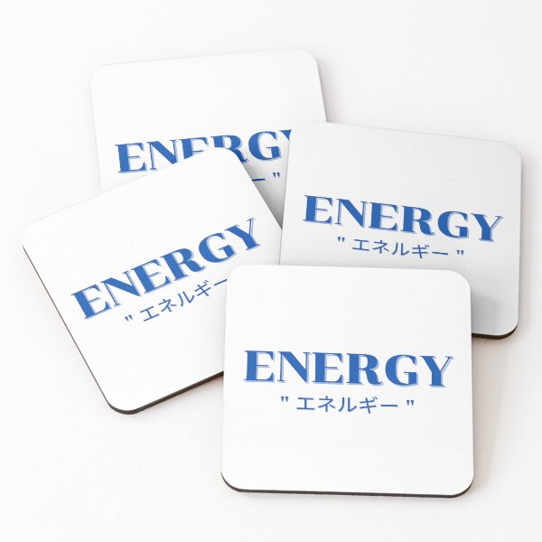 Item preview, ENERGY With japanese language designed and sold by CreepyCute Studio.