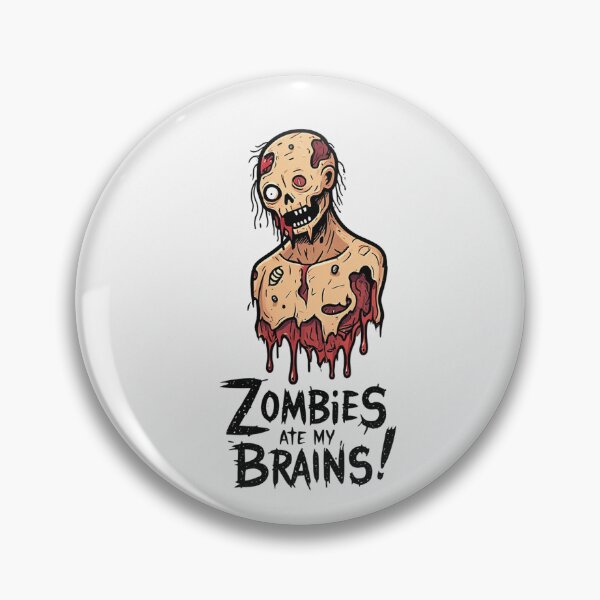 Item preview, Zombies ate my brains  designed and sold by Vintage Designs +.