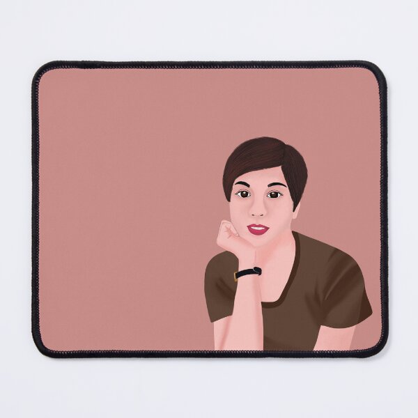 Item preview, Gentle Smile Portrait – Realistic Art designed and sold by OuOi.