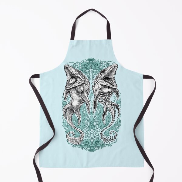 Item preview, Mosasaurus (Life and Death) designed and sold by Marsh Merch.