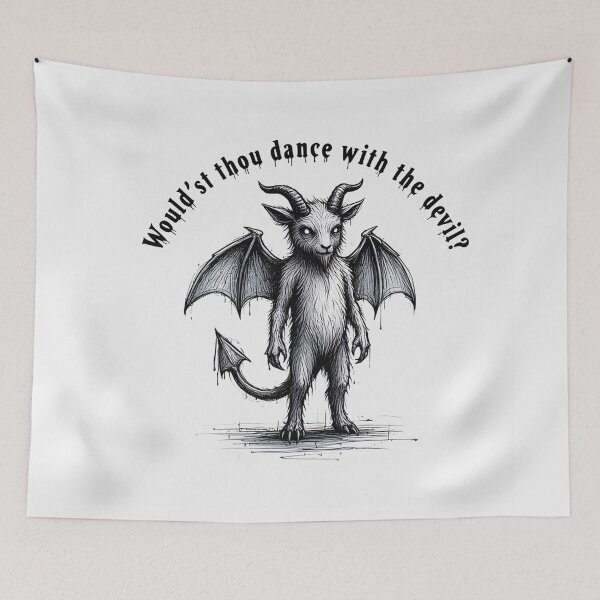 Item preview, Would'st thou dance with the devil? designed and sold by Vintage Designs +.