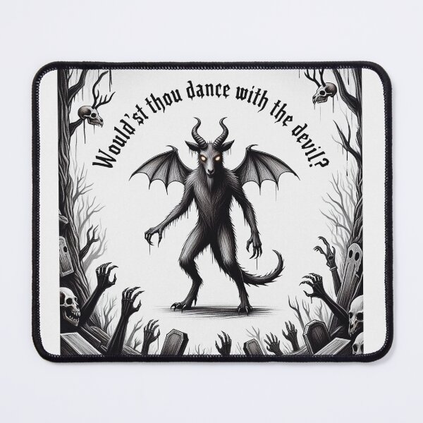 Item preview, Would'st thou dance with the devil? designed and sold by Vintage Designs +.