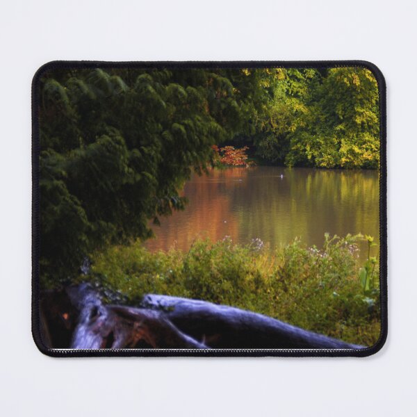 Item preview, nature forest and lake with green and orange designed and sold by oniadragon.