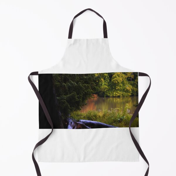 Item preview, nature forest and lake with green and orange designed and sold by oniadragon.