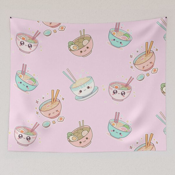 Item preview, Cute Kawaii Ramen Bowl – Adorable Anime Manga Noodle Lover Design designed and sold by Sugar Wisdom .