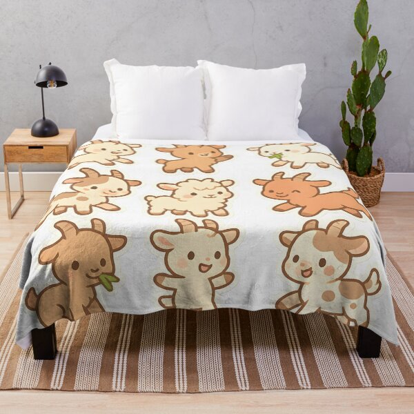 Item preview, Cute Kawaii Goat Illustration Set designed and sold by SassyArtistry.