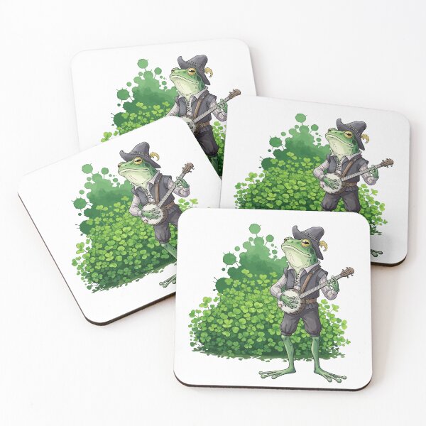 Item preview, The Folksy Banjo Toad designed and sold by StudioJohan.