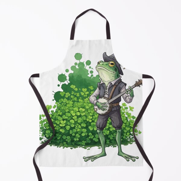 Item preview, The Folksy Banjo Toad designed and sold by StudioJohan.