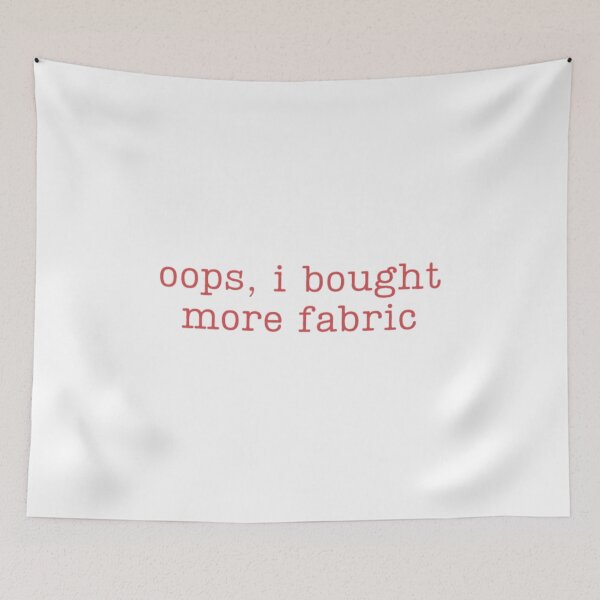 Item preview, Oops I Did It Again - Funny Fabric Lover T-Shirt for Sewists, Quilters, and Crafters designed and sold by Colorful-Garden.