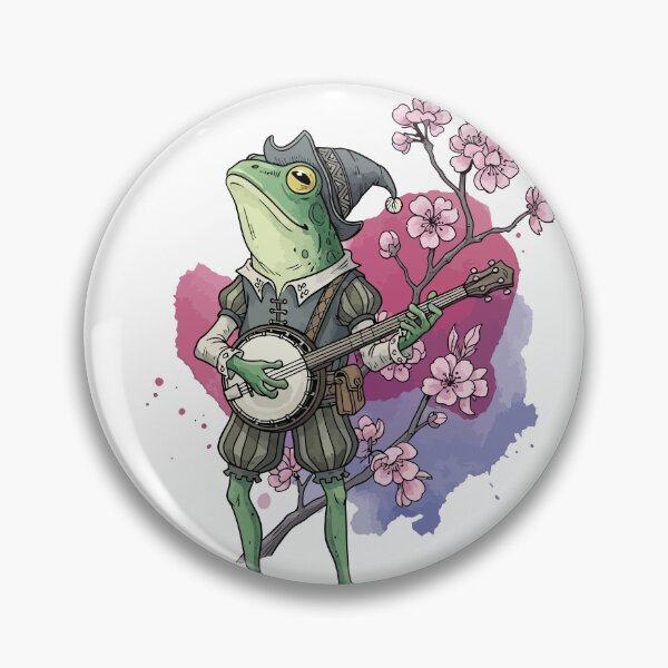 Item preview, A Frog Playing Banjo Fanart designed and sold by StudioJohan.
