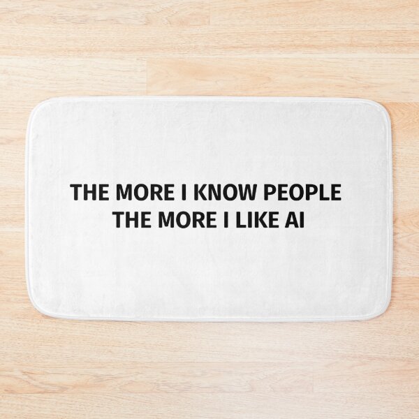 Item preview, AI Over People T-Shirt | Funny Chatbot Quote designed and sold by Loffartdesign.