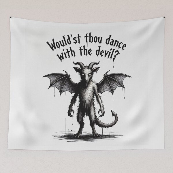 Item preview, Would'st thou dance with the devil? designed and sold by Vintage Designs +.