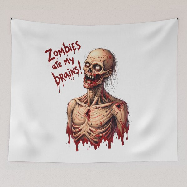 Item preview,  Zombies ate my brains  designed and sold by Vintage Designs +.