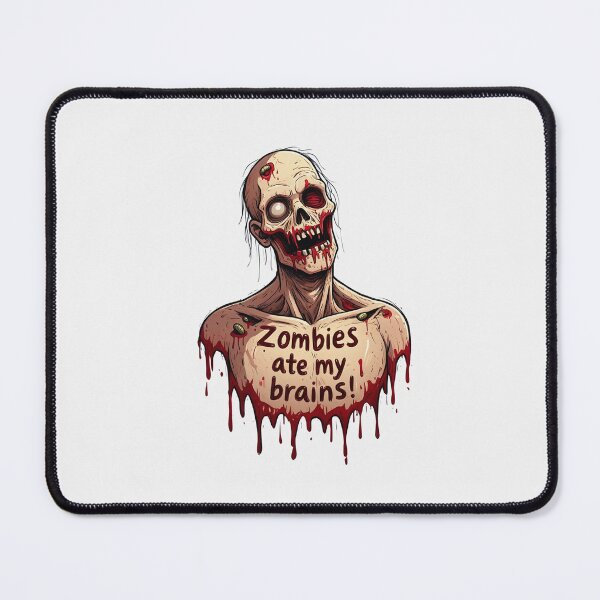 Item preview,  Zombies ate my brains  designed and sold by Vintage Designs +.
