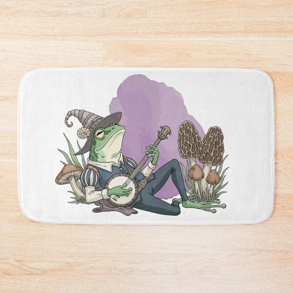 Item preview, Cottagecore Frog & Banjo Bliss designed and sold by StudioJohan.