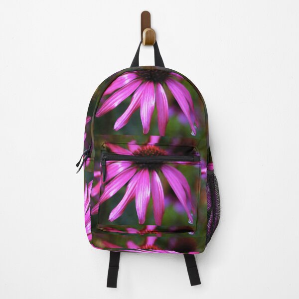 Item preview, purple coneflower with water drops designed and sold by oniadragon.