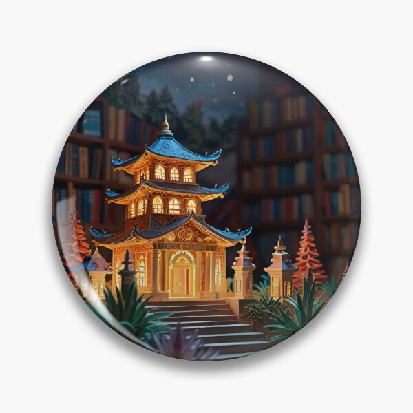 Item preview, Enchanted Library with Glowing Books – Ultra-Detailed Paper Quilling Style Artwork designed and sold by ColorSplash123.
