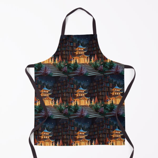 Item preview, Enchanted Library with Glowing Books – Ultra-Detailed Paper Quilling Style Artwork designed and sold by ColorSplash123.