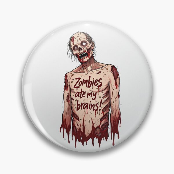 Item preview, Zombies ate my brains  designed and sold by Vintage Designs +.