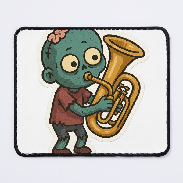 Item preview, Cute zombie Sticker designed and sold by TheFreddo.
