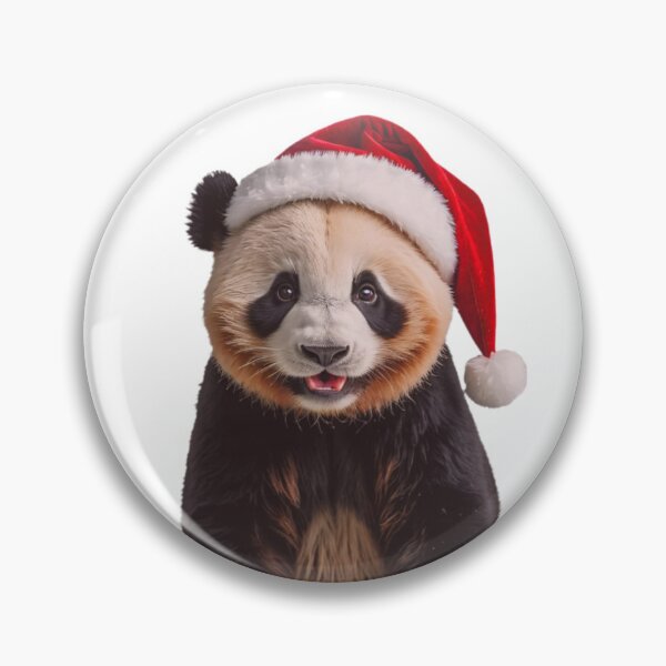 Item preview, Santa Panda christmas xmas holiday merry gift love hat designed and sold by CheeseBlueprint.