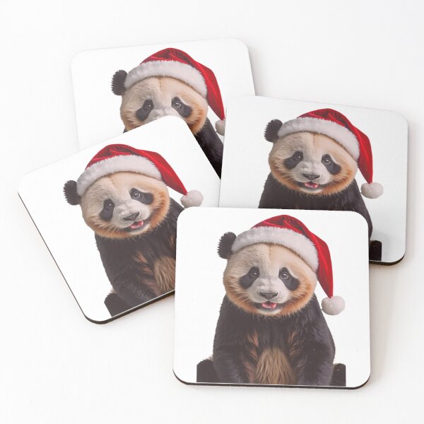 Item preview, Santa Panda christmas xmas holiday merry gift love hat designed and sold by CheeseBlueprint.