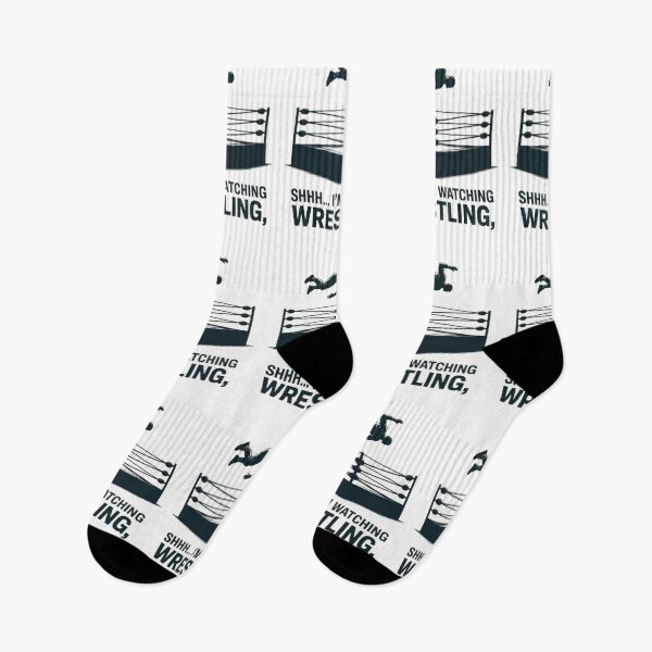 Item preview, Shhh Im Watching Wrestling Funny Wrestler designed and sold by BHMARTS.