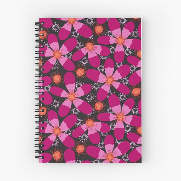 Item preview, Boho tropical cottagecore floral hot pink designed and sold by FrancesPoff.