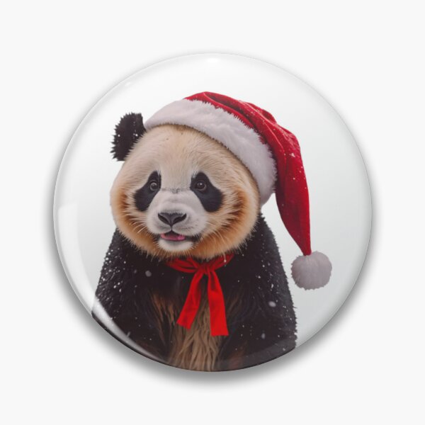 Item preview, Santa Panda christmas xmas holiday merry gift love hat designed and sold by CheeseBlueprint.