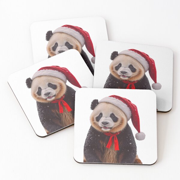 Item preview, Santa Panda christmas xmas holiday merry gift love hat designed and sold by CheeseBlueprint.