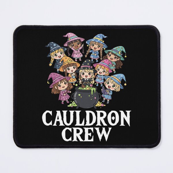 Item preview, CAULDRON CREW - WITCH HALLOWEEN designed and sold by KEF Custom.