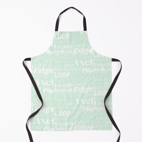 Item preview, Figure Skating Words- Subway Style Print- Mint Green  designed and sold by PD-Skating.