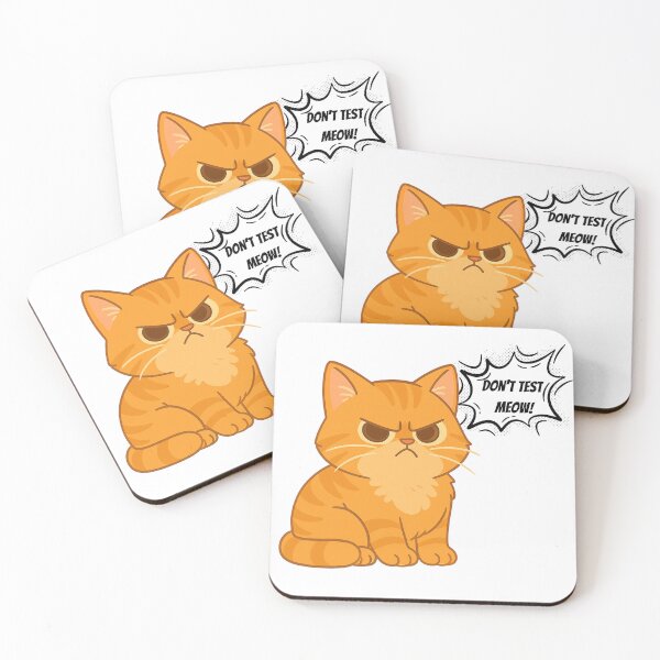 Item preview, Don’t Test Meow designed and sold by Mayziel.