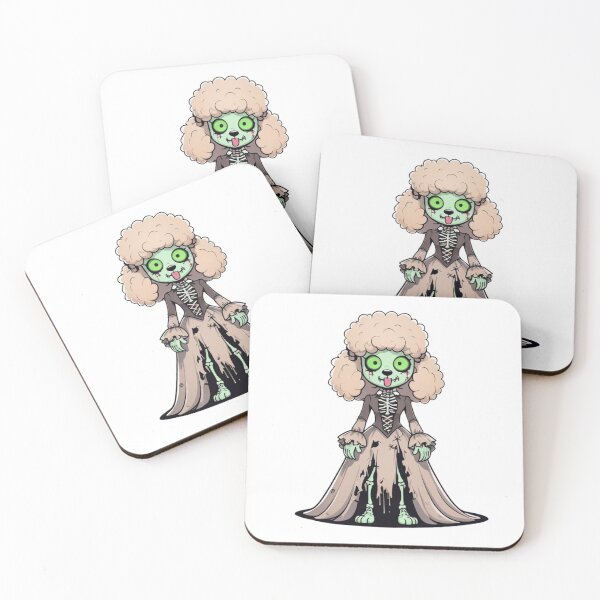 Item preview, Zombie poodle in Victorian dress designed and sold by StormArte.