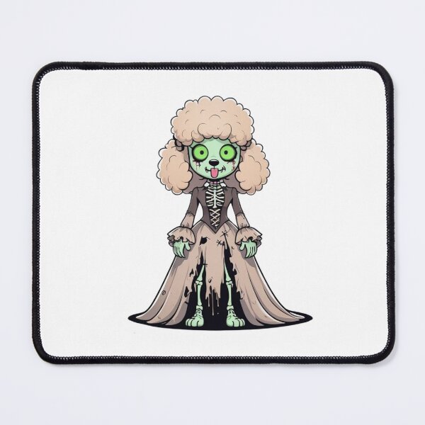 Item preview, Zombie poodle in Victorian dress designed and sold by StormArte.