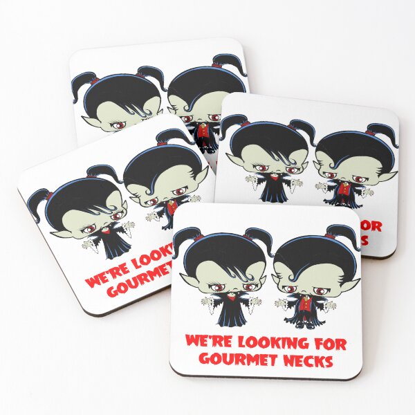Item preview, The Baby Vampires Look For Gourmet Necks designed and sold by 3-Beans-Art.