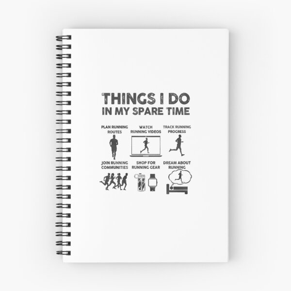 Item preview, Funny Runner T-Shirt - Things I Do in My Spare Time for Marathon Runners, Joggers, & Athletes designed and sold by Colorful-Garden.