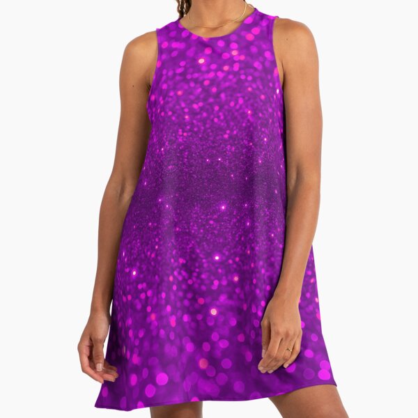 Purple Glitter Dresses for Sale | Redbubble