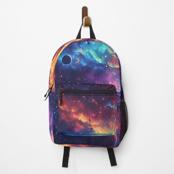 Item preview, Cosmic Galaxy with Planets and Colorful Nebula designed and sold by MagicOfPrint.