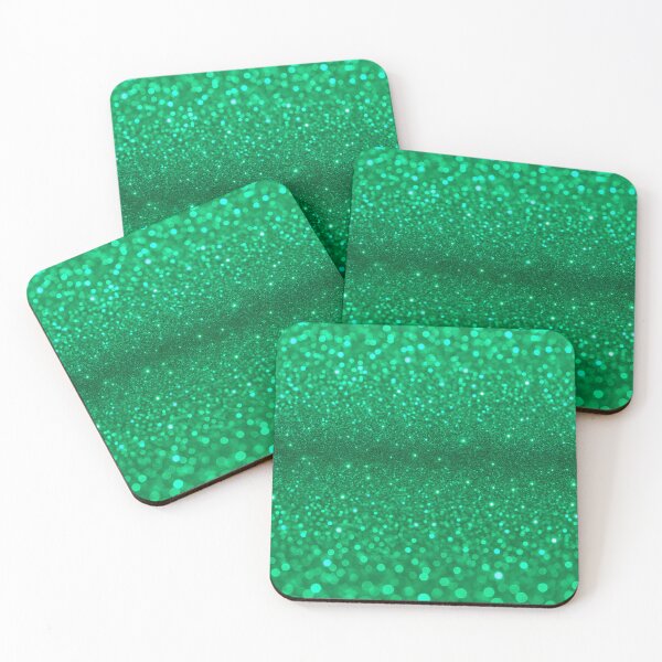 Item preview, Green Glitter Sparkle Pattern designed and sold by SassyArtistry.
