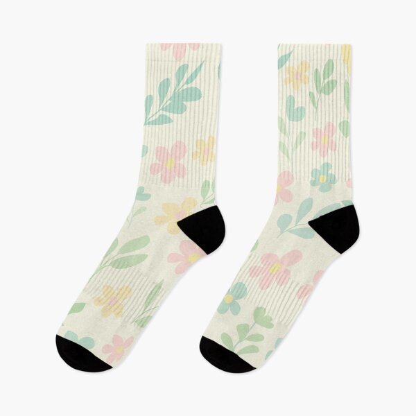 Item preview, Pastel Spring Flowers Seamless Pattern” designed and sold by LSLOOMANDSOUL.