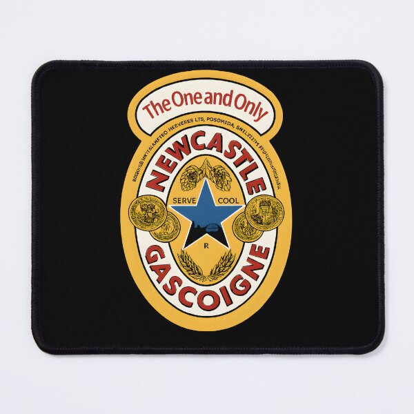 Item preview, Newcastle Gascoigne – The One and Only Parody Beer Label designed and sold by WhisperFrame.