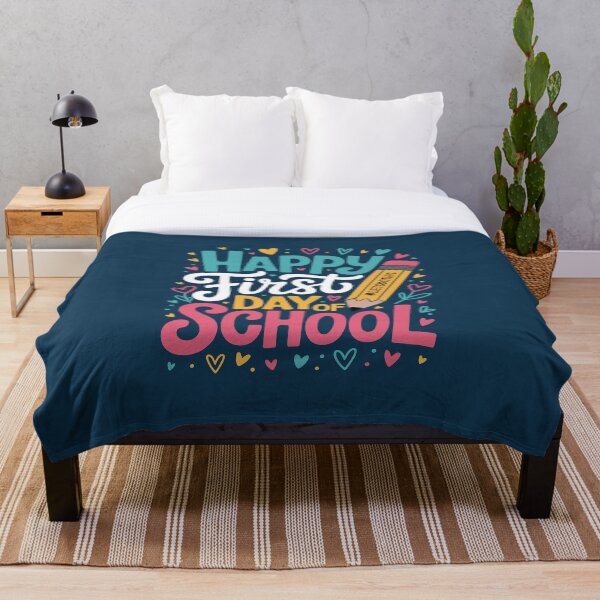 Item preview, Happy First Day Of School Back To School Saying designed and sold by NosandEdgy.