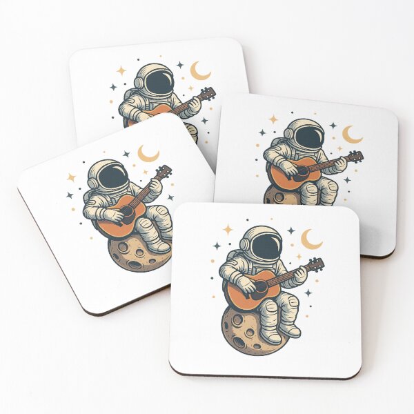 Item preview, Space Guitarist Astronaut Design designed and sold by Nuvijo.