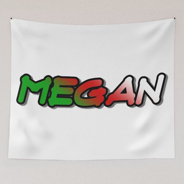 Item preview, Welsh girl's name - Megan designed and sold by WelshStuff.
